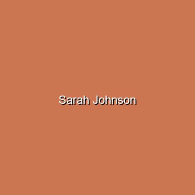 Sarah Johnson - Beauty Blogger